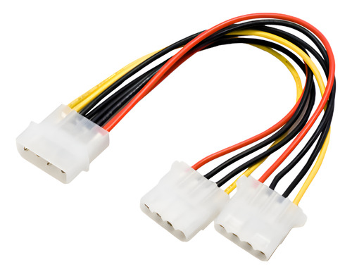 Cable Conector 1 Molex Macho A 2 Molex Hembra 20cm