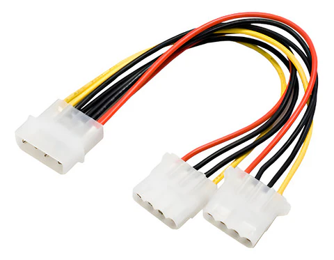 Cable Conector 1 Molex Macho A 2 Molex Hembra 20cm