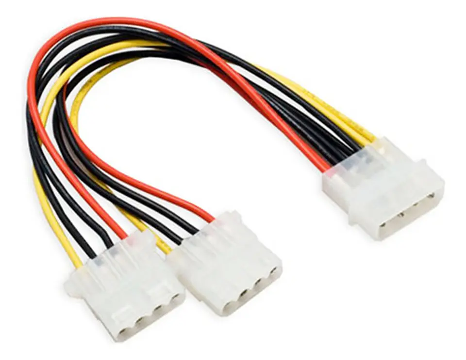 Cable Conector 1 Molex Macho A 2 Molex Hembra 20cm 2