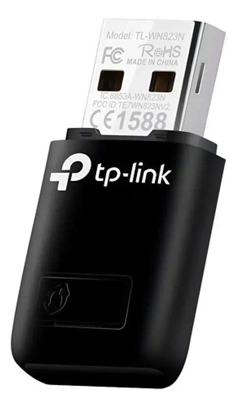 Mini Adaptador Usb Inalámbrico N De 300mbps Tl Wn823n Tplink