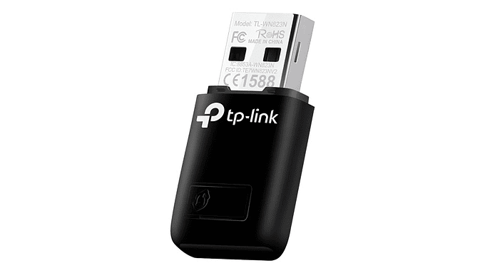 Mini Adaptador Usb Inalámbrico N De 300mbps Tl Wn823n Tplink 1