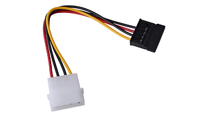 Cable Sata Adaptador Sata Hembra A Molex Macho 19 Cm