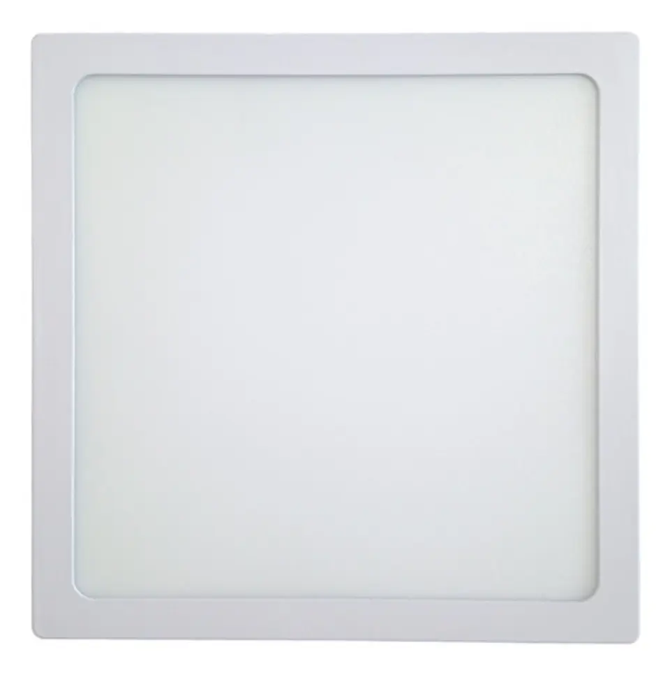 Foco Panel Led Plafon Sobrepuesto 18w Blanca Fria Wellmax 1