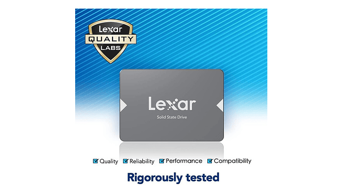 Disco Ssd 512gb Lexar® Ns100 2.5  Sata Iii, (6gb/s) 4