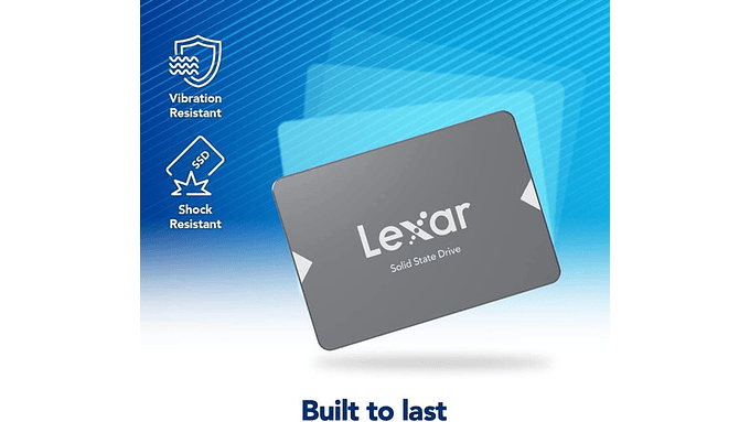 Disco Ssd 512gb Lexar® Ns100 2.5  Sata Iii, (6gb/s) 5