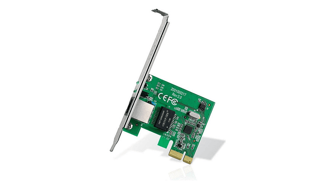 Tarjeta De Red Tp-link Adaptador De Red Tg-3468 Ethernet Pcie 1000mb/s 4
