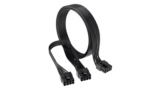 Cable 8 Pines Hembra A 2 (8 Pines ) Hembra Para Fuente 70 Cm 1