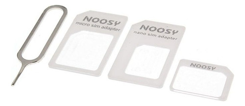 Adaptador Nano Sim A Micro Sim Y Sim Normal