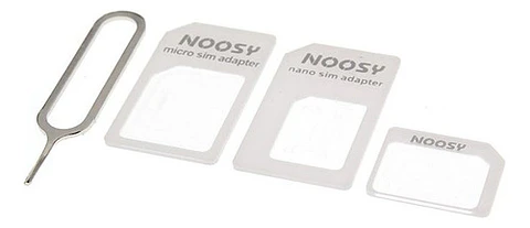 Adaptador Nano Sim A Micro Sim Y Sim Normal