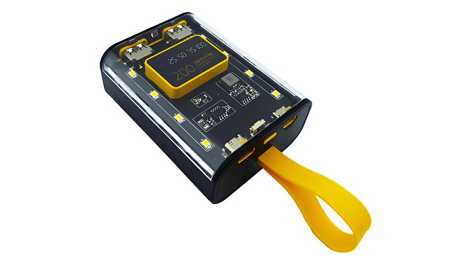 Power Bank 20.000 Mah Indicador De Carga 2 Usb 1 Tipo C 1