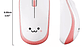 Mouse Inalámbrico Kawaii Smile, Compacto Y De Larga Duración - Miniatura 4
