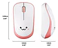Mouse Inalámbrico Kawaii Smile, Compacto Y De Larga Duración - Miniatura 4