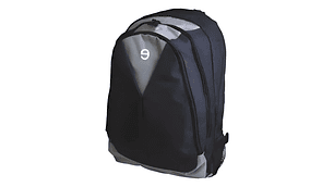 Mochila Basica Notebook Back Pack 15,4 Negro Gris