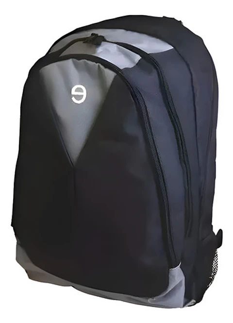 Mochila Basica Notebook Back Pack 15,4 Negro Gris