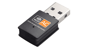 Adaptador Wifi Usb 5g Tarjeta Red Pc Ac 600 Doble Banda