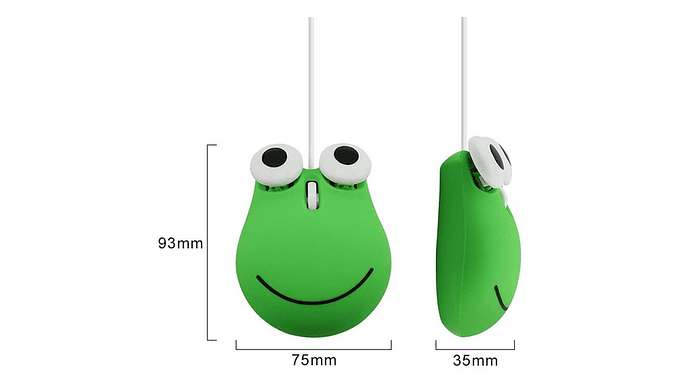 Mouse Froggycare Diseño Sensorial Y Precisión Óptica 8
