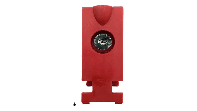 Palanca Destrabe Chapa Con 2 Llaves Motor Veloti 600/800 2