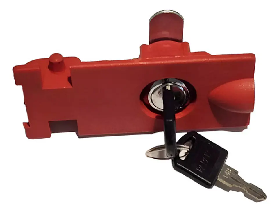 Palanca Destrabe Chapa Con 2 Llaves Motor Veloti 600/800 4