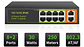 Switch 10 Puertos 8 Poe+ Uplink 802.3af/at 120w - Miniatura 3