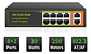 Switch 10 Puertos 8 Poe+ Uplink 802.3af/at 120w - Miniatura 3