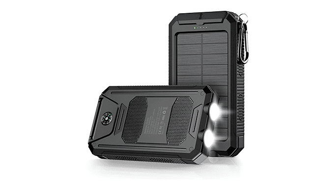 Power Bank Solar Cargador 36800mah 5v3.1a 18w Pd 1