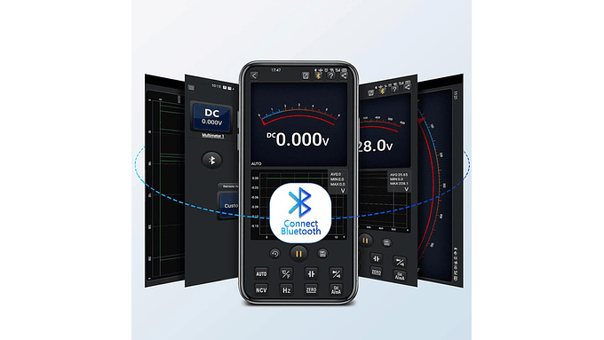 Multimetro Aneng An9002 Bluetooth Capac True Rms Eupro 4