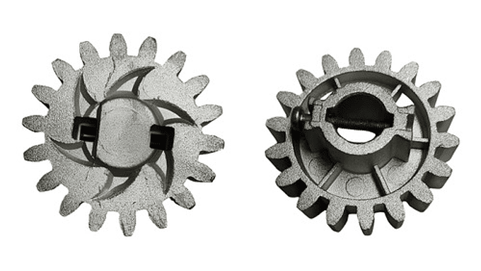 Piñón Metalico Motor Veloti 600-800 Kg. 3
