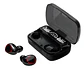 Audífonos Inalámbricos Bluetooth V5.1 M10 Powerbank 2000 Color Negro Color De La Luz Blanco - Miniatura 5