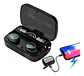 Audífonos Inalámbricos Bluetooth V5.1 M10 Powerbank 2000 Color Negro Color De La Luz Blanco - Miniatura 7