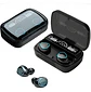 Audífonos Inalámbricos Bluetooth V5.1 M10 Powerbank 2000 Color Negro Color De La Luz Blanco - Miniatura 8