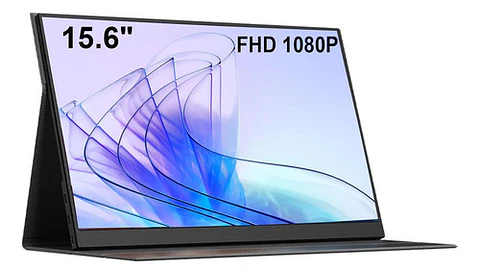 Monitor Portátil 15,6 Pulgadas Con Usb C Full Hd Altavoces
