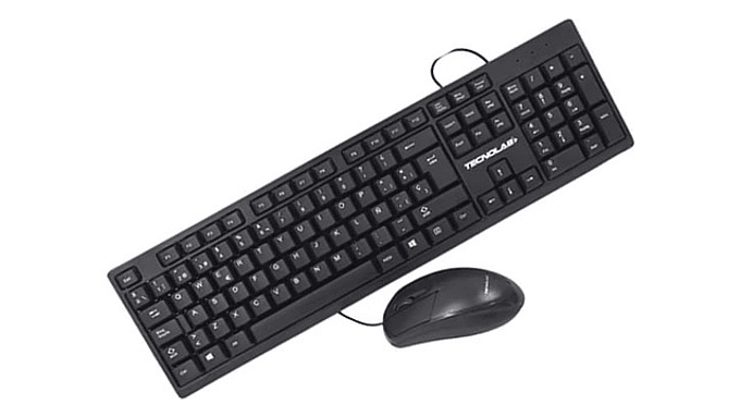 Combo Teclado + Mouse Alámbricos Tecnolab Tl623 1