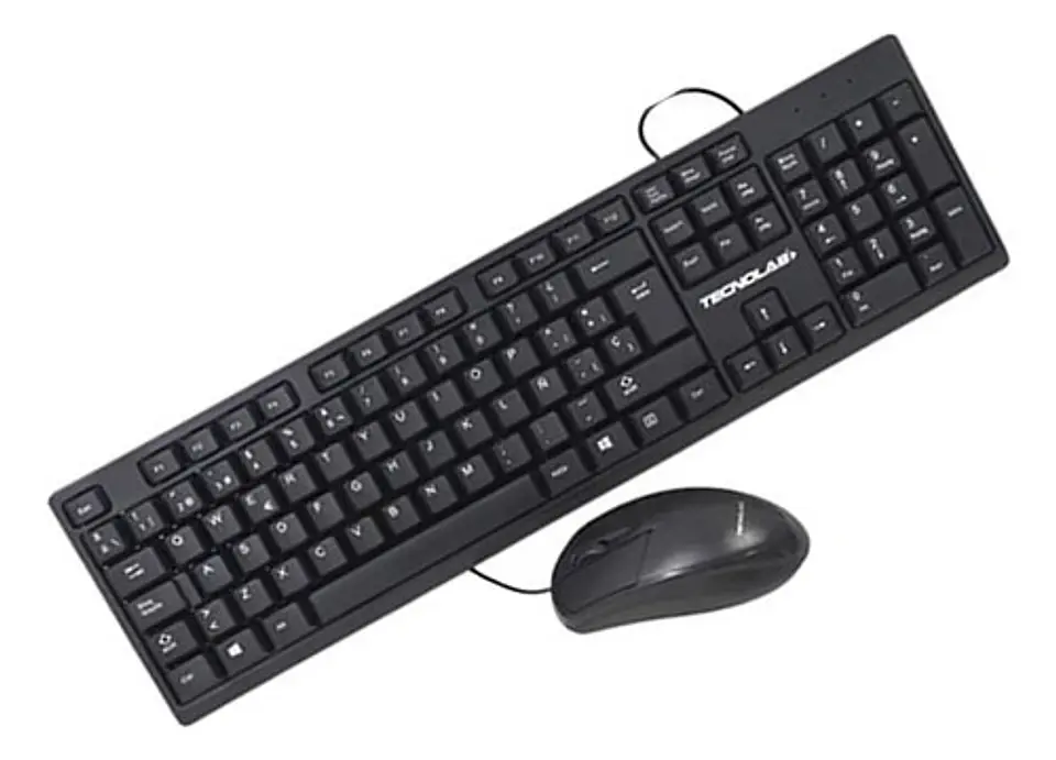 Combo Teclado + Mouse Alámbricos Tecnolab Tl623 1