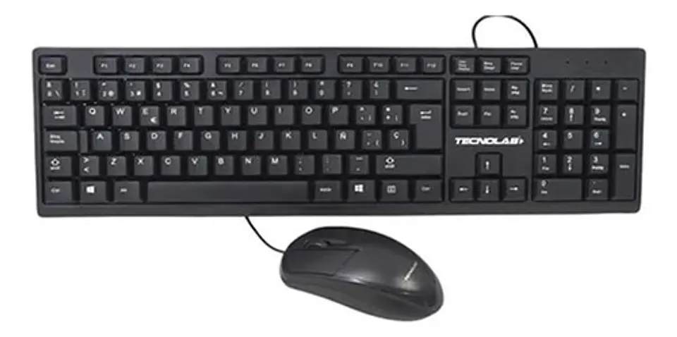 Combo Teclado + Mouse Alámbricos Tecnolab Tl623 3