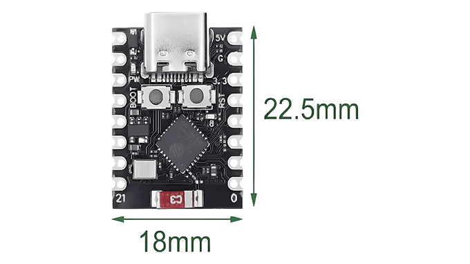 Placa Desarrollo Esp32-c3 Supermini Wifi Bluetooth P/arduino 2