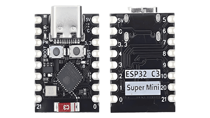 Placa Desarrollo Esp32-c3 Supermini Wifi Bluetooth P/arduino 3