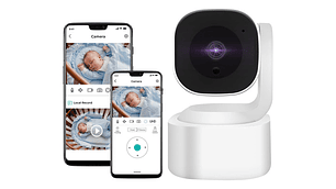Cámara Wifi Interior 2k Hd Visión Nocturna Bidireccional