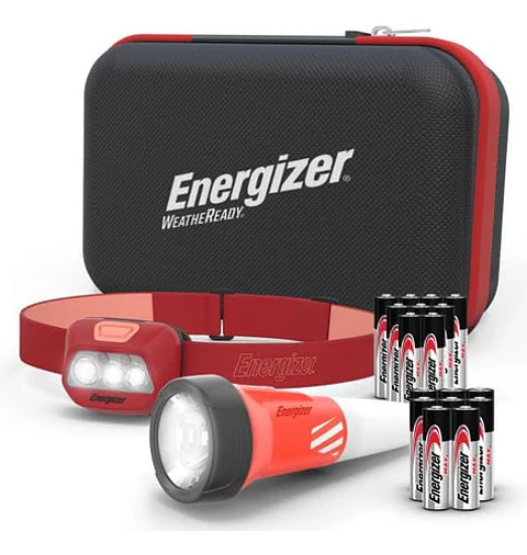 Linterna Kit De Emergencia 2 Linternas Pilas Y Estuche