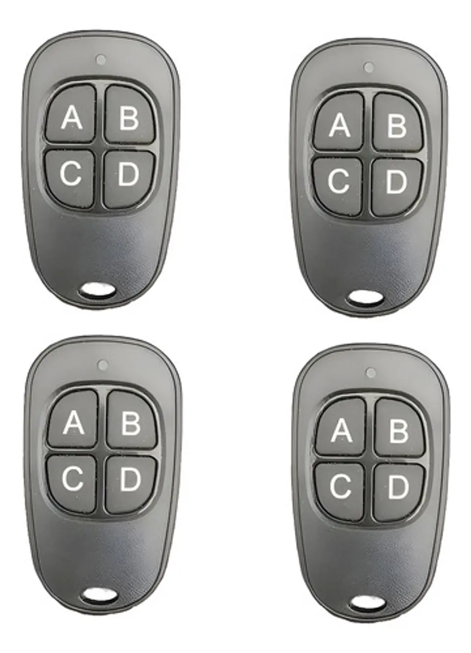 Pack 4 Controles Remotos Portón 4 Botones Varias Marcas 2