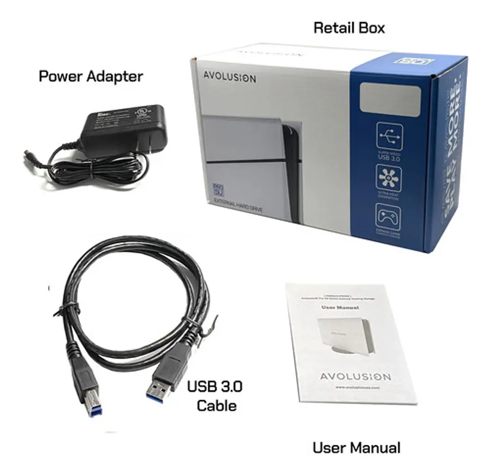 Cofre Disco Duro Externo Sata 3.5 Usb 3.0  Avolusion 3