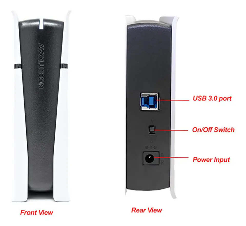 Cofre Disco Duro Externo Sata 3.5 Usb 3.0  Avolusion 4