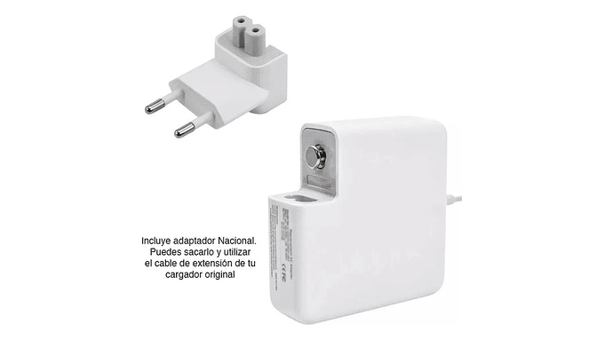 Cargador Para Macbook 45w Magsafe 1 Tipo L 14.5v 3.1amp 2