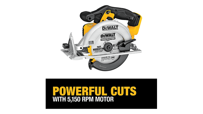 Sierra Circular Dewalt 20 V Max Dcs391b, 460 W 3