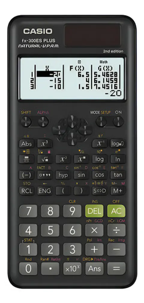 Calculadora Casio Científica 2a Edición  Fx-300espls2a  Edición Libro Texto Natural