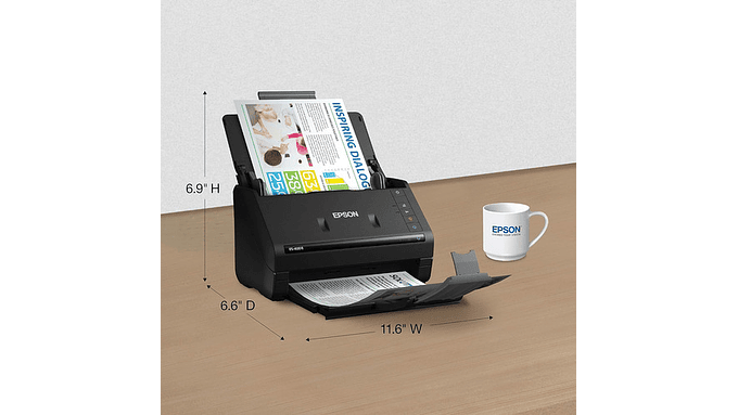 Escáner Dúplex Workforce Epson Es-400 Ii Usb Con Adf 6