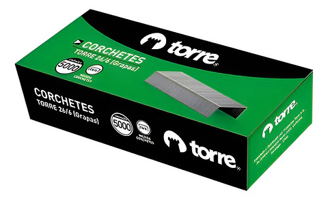Corchetes  Torre 26/6 5000 Unidades