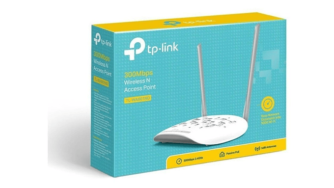 Punto De Acceso Inalámbrico Tp-link Tl-wa801n Wifi N 300 Mbp 4