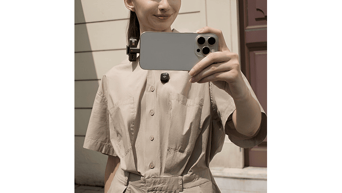 Dji Mic Mini Kit De Micrófono Con 1 Trasmisor Y 1 Receptor Color Negro 2