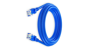 Cable De Red / Patch Cord Certificado Cat6 2 Mts Azul