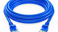 Cable De Red / Patch Cord Certificado Cat6 2 Mts Azul - Miniatura 2
